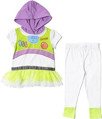 Disney Pixar Toy Story Minnie Mouse Mickey Mouse Winnie the Pooh Baby Girls T-Shirt and Leggings Outfit Set Infant to Big Kid