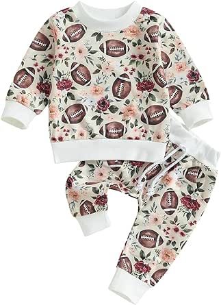 Toddler Baby Girl Outfit Set Daddys Girl Letter Print Sweatshirt and Elastic Pants Cute Infant Newborn Fall Clothes
