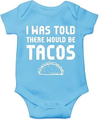 CBTwear I Was Told There Would Be Tacos - Funny Food Inspired outfits - Infant One-Piece Baby Bodysuit